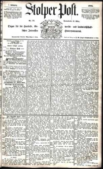 Stolper Post Nr. 75/1883