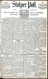 Stolper Post Nr. 90/1883
