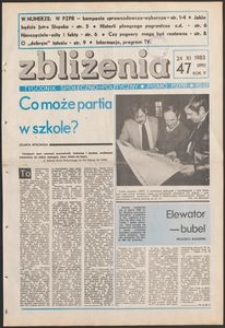 Zbliżenia : tygodnik społeczno-polityczny, 1983, nr 48