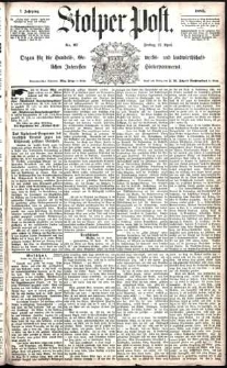 Stolper Post Nr. 97/1883