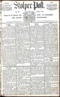 Stolper Post Nr. 105/1883