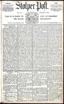 Stolper Post Nr. 114/1883