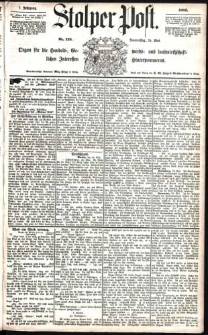 Stolper Post Nr. 118/1883