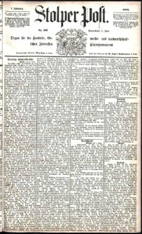 Stolper Post Nr. 126/1883