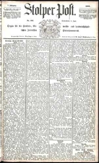 Stolper Post Nr. 132/1883