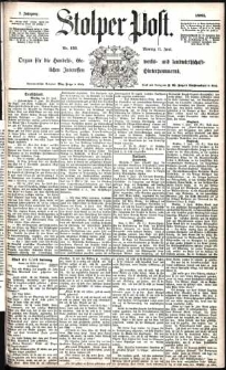 Stolper Post Nr. 133/1883