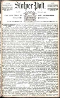 Stolper Post Nr. 135/1883