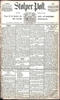 Stolper Post Nr. 137/1883