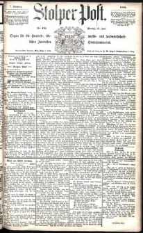 Stolper Post Nr. 145/1883