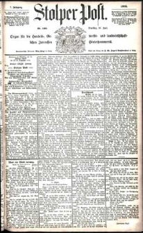 Stolper Post Nr. 146/1883