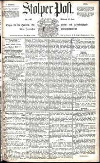 Stolper Post Nr. 147/1883