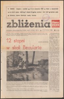 Zbliżenia : tygodnik społeczno-polityczny, 1983, nr 4