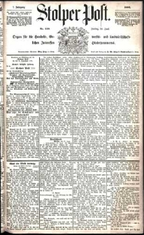 Stolper Post Nr. 149/1883