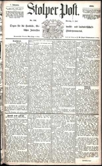 Stolper Post Nr. 151/1883