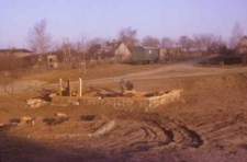 Odbudowa na terenie muzeum XIX-wiecznej zagrody z Borska - Wdzydze KPE