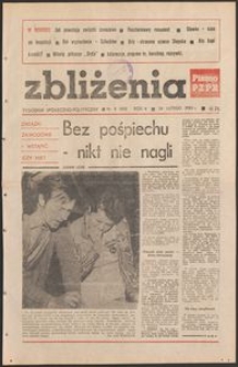 Zbliżenia : tygodnik społeczno-polityczny, 1983, nr 8