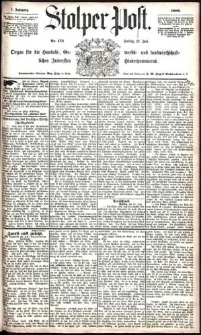 Stolper Post Nr. 173/1883