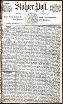 Stolper Post Nr. 178/1883
