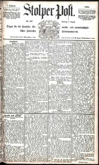 Stolper Post Nr. 181/1883