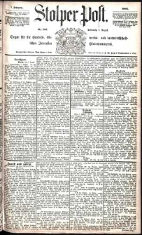 Stolper Post Nr. 183/1883