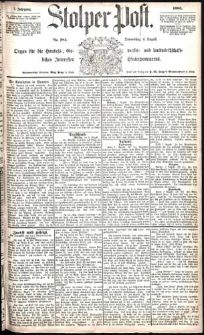 Stolper Post Nr. 184/1883