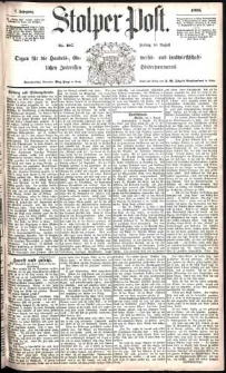 Stolper Post Nr. 185/1883