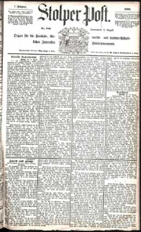 Stolper Post Nr. 186/1883