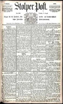 Stolper Post Nr. 188/1883