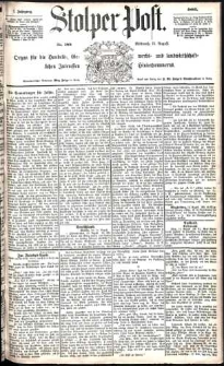 Stolper Post Nr. 189/1883