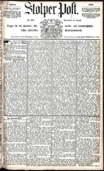 Stolper Post Nr. 198/1883
