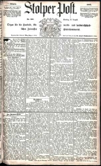 Stolper Post Nr. 199/1883