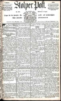 Stolper Post Nr. 201/1883