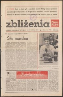 Zbliżenia : tygodnik społeczno-polityczny, 1983, nr 15