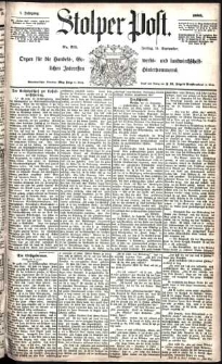 Stolper Post Nr. 215/1883