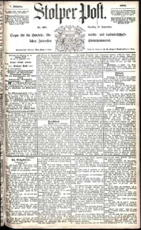 Stolper Post Nr. 218/1883