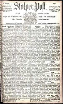 Stolper Post Nr. 234/1883