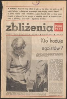 Zbliżenia : tygodnik społeczno-polityczny, 1982, nr 1