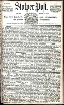 Stolper Post Nr. 243/1883