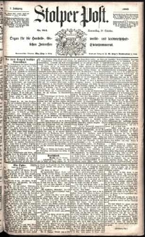 Stolper Post Nr. 244/1883