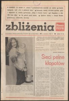 Zbliżenia : tygodnik społeczno-polityczny, 1982, nr 3