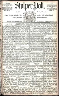 Stolper Post Nr. 260/1883