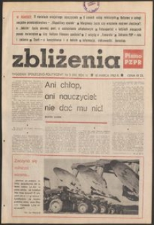Zbliżenia : tygodnik społeczno-polityczny, 1982, nr 5