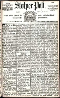 Stolper Post Nr. 273/1883