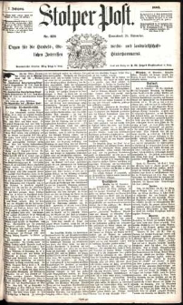 Stolper Post Nr. 276/1883