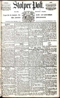 Stolper Post Nr. 282/1883