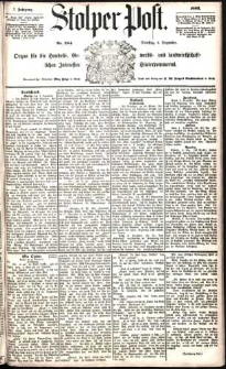 Stolper Post Nr. 284/1883