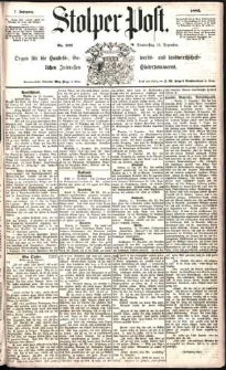 Stolper Post Nr. 292/1883