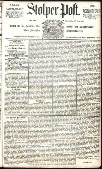 Stolper Post Nr. 302/1883