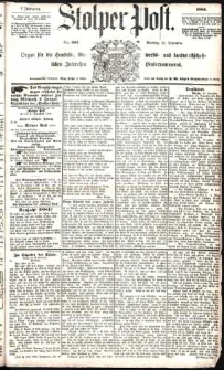 Stolper Post Nr. 305/1883