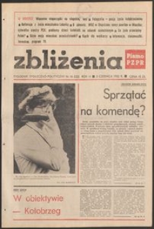 Zbliżenia : tygodnik społeczno-polityczny, 1982, nr 16